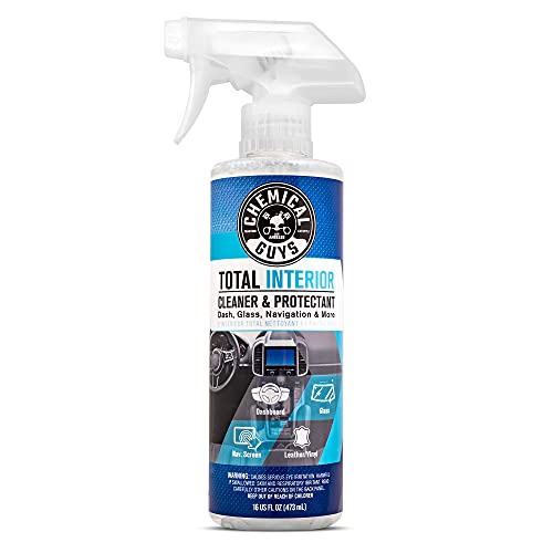 Chemical Guys SPI22016 Total Interior Cleaner & Protectant, Safe for Cars, Trucks, SUVs, Jeeps, Motorcycles, RVs & More, 16 oz